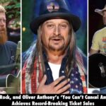 Jason, Kid Rock, and Oliver Anthony’s ‘You Can’t Cancel America’ Tour Achieves Record-Breaking Ticket Sales