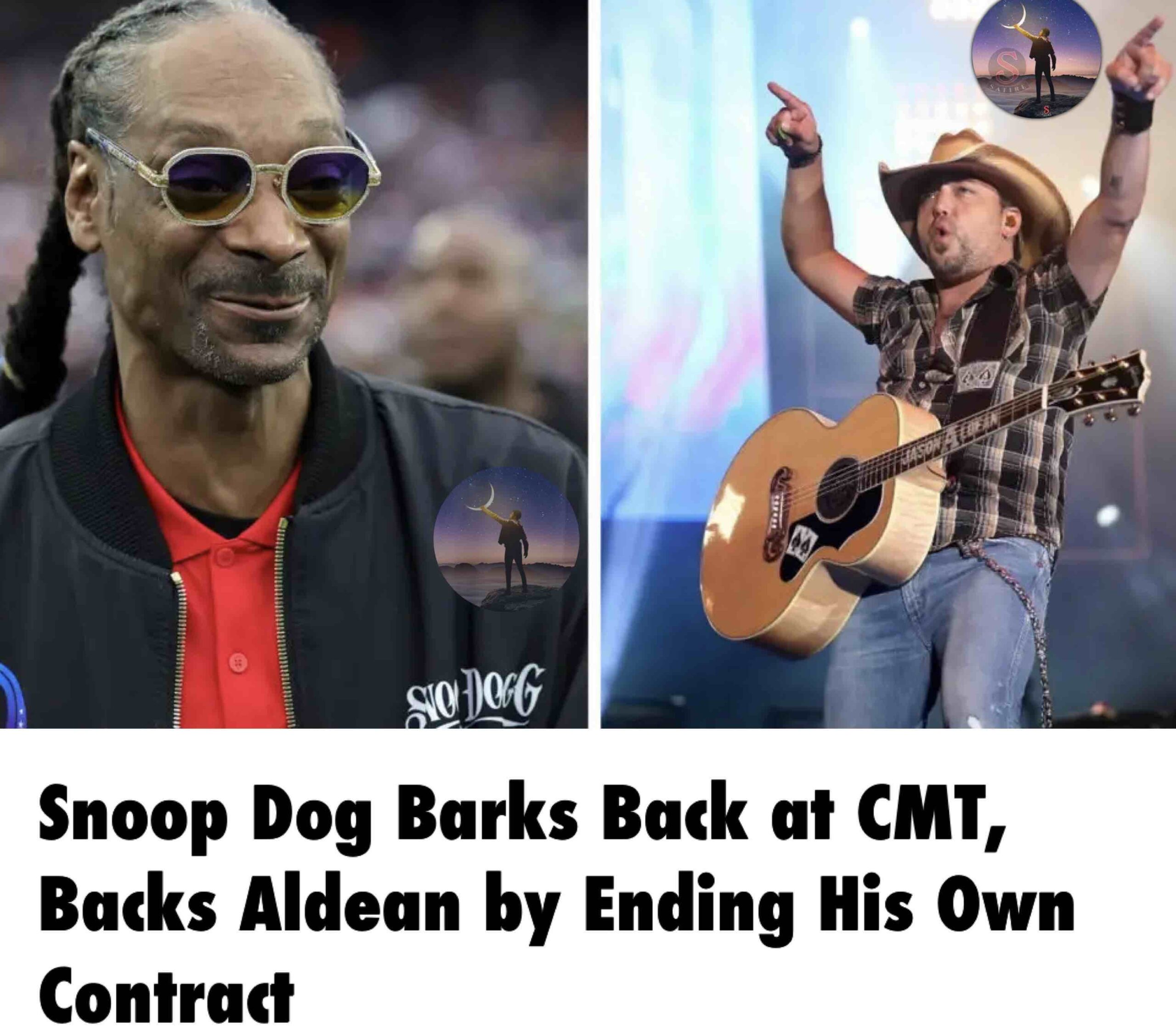 Breaking: Snoop Dog Barks Back at CMT, Backs Aldean by Ending His Own Contract