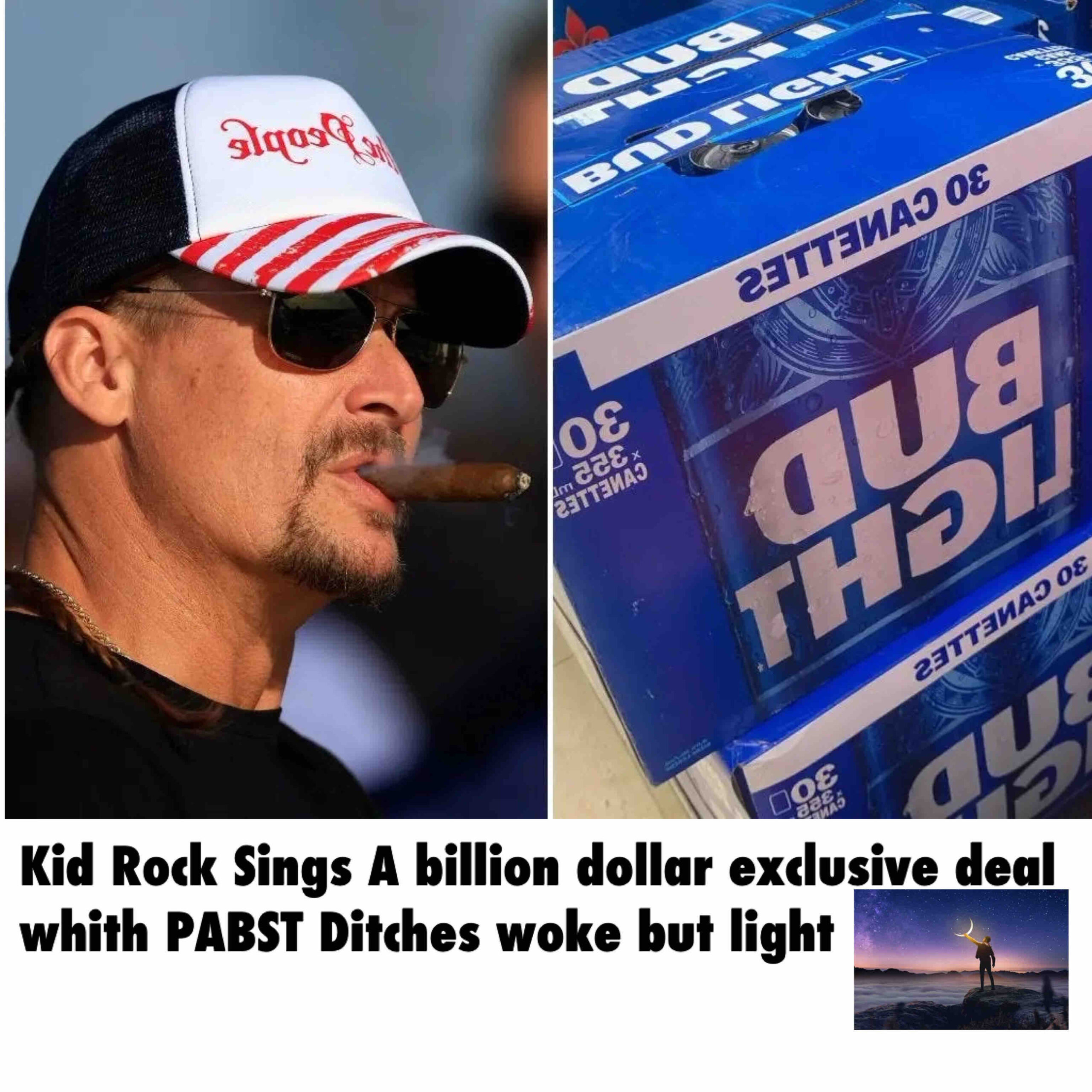 Breaking: Kid Rock Strikes a $1 Billion Deal With Pabst, Ditches ‘Woke’ Bud Light