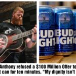 Oliver Anthony Refused a $100 Million Offer to Hold a Bud Light Can for Ten Minutes: “My Dignity Isn’t For Sale.”