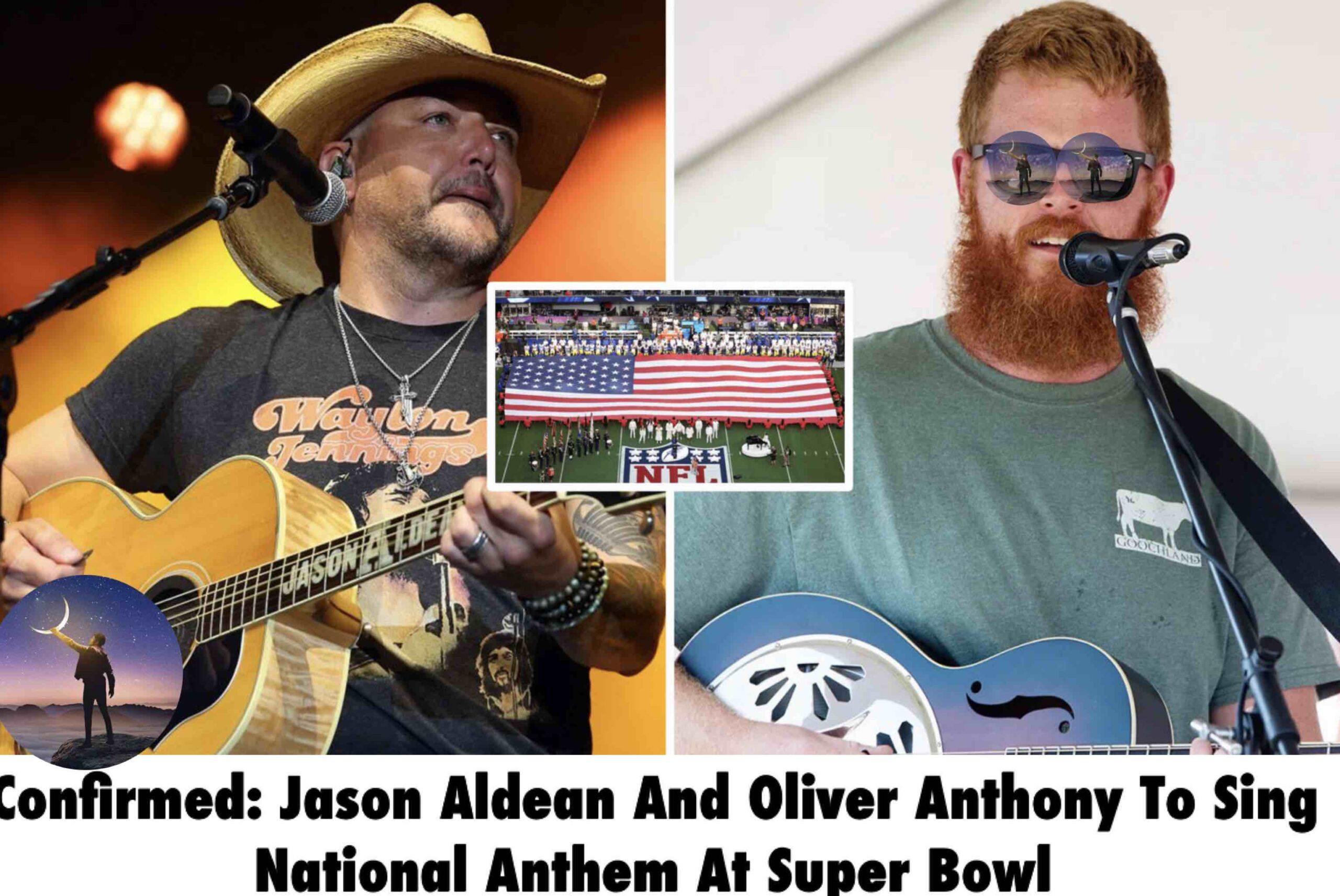 Jason Aldean and Oliver Anthony to Perform at the Super Bowl