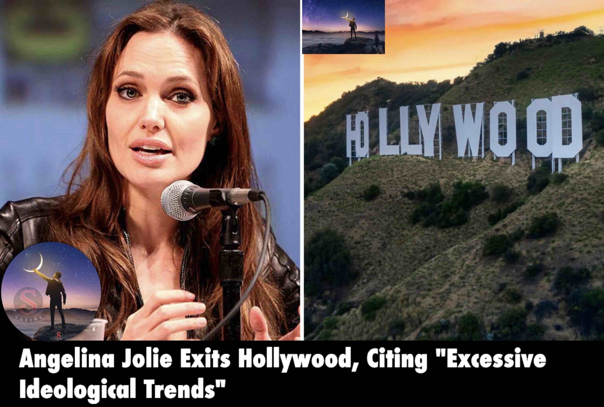 Angelina Jolie Exits Hollywood, Citing “Excessive Ideological Trends”