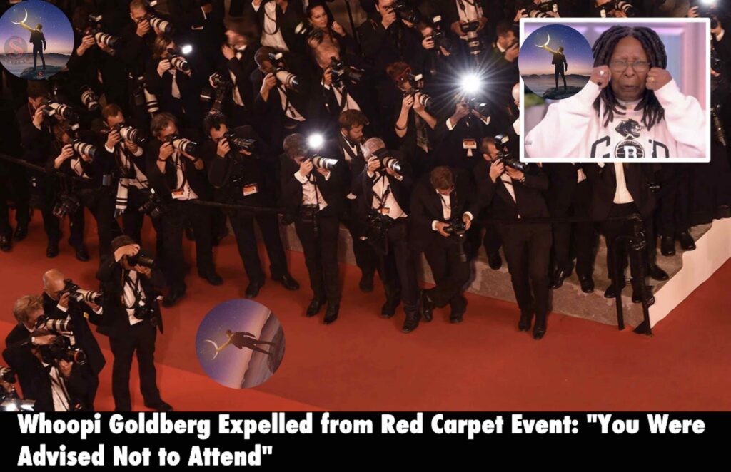 Whoopi Goldberg Expelled from Red Carpet Event: “You Were Advised Not to Attend”