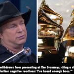 “Garth Brooks withdraws from presenting at The Grammys, citing a desire to avoid further negative reactions: ‘I’ve heard enough boos.'”