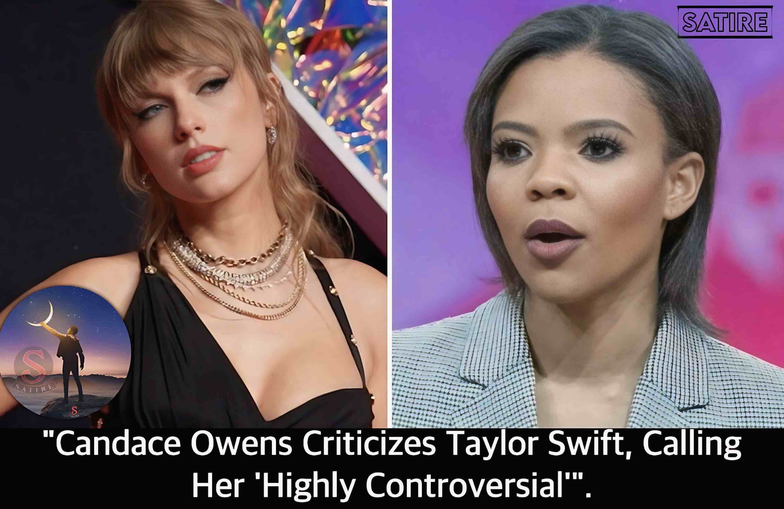 “Candace Owens Criticizes Taylor Swift, Calling Her ‘Highly Controversial'”.