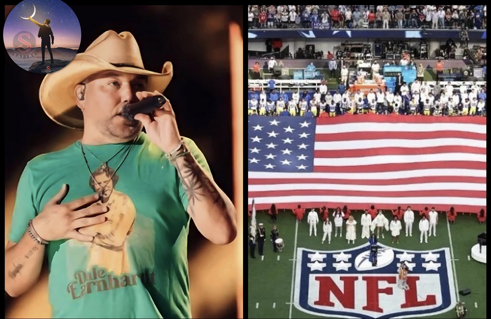 Jason Aldean refuses a $1 million paycheck to perform the national anthem at the Super Bowl.