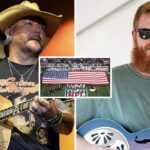 “Music and Magic at Super Bowl LIX: Jason Aldean and Oliver Anthony, an Unforgettable Collaboration”