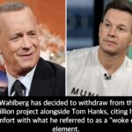 Mark Wahlberg has decided to withdraw from the $65 million project alongside Tom Hanks, citing his discomfort with what he referred to as a “woke creep” element.