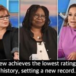 The View achieves the lowest ratings in TV history, setting a new record.