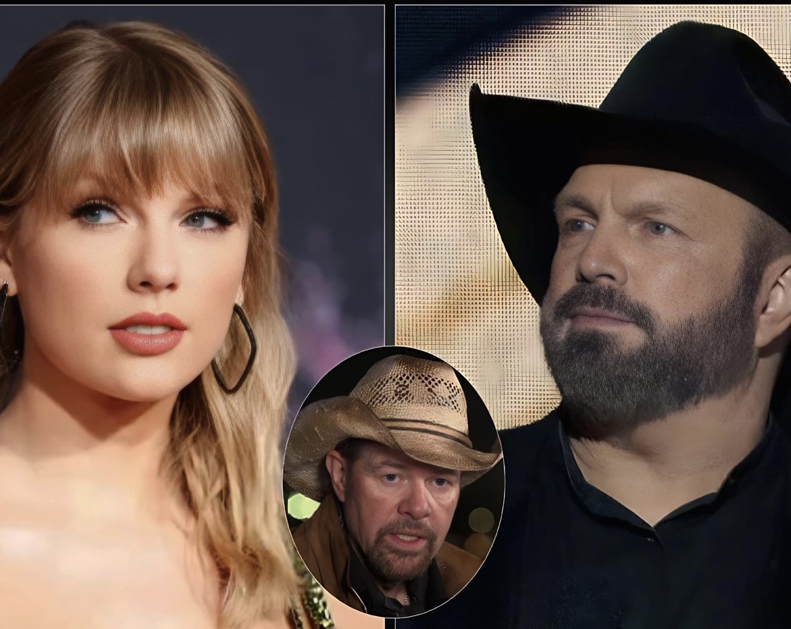 Garth Brooks and Taylor Swift were both rejected from participating in the Toby Keith tribute concert.